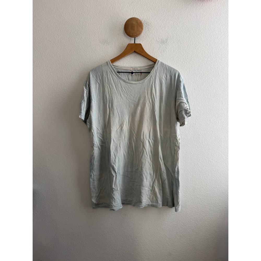 Industry of All Nations IOAN Organic Cotton True Indigo Tie Dye Tshirt Large